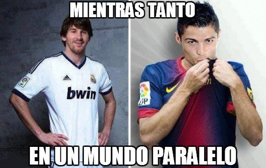 En sus botines hay magia suficiente como para desequilibrar un partido y llevar a su escuadra a la gloria. Los dos mejores jugadores de la galaxia aspiran a ser campeones de la liga y de la Champions pero solo uno podrá presumir de ser el monarca en mayo. Lo curioso es que el último duelo de cracks fue entre Maradona y Pelé. Uno hablaba castellano y el otro portugués…justo como ahora.