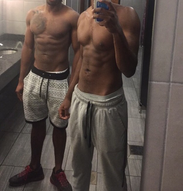 Sexy In Sweatpants Gray Sweatpants Are The Most Important Black guys in gre...