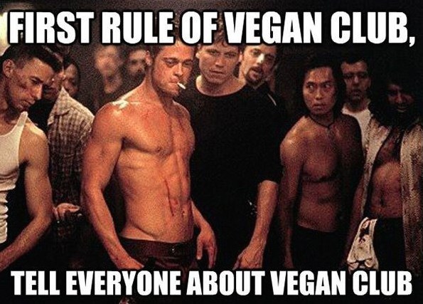Only 3% of Americans are Vegan according to this recent study. Talking about it is how we create change, can you blame us?