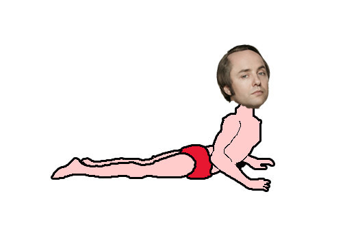 When you think of Pete Campbell, warm and fuzzy feelings don’t come to mind (especially when looking at Pete’s relationships and history with women on the show.) Pete has not changed that much over the years, but there’s still hope for him to learn from his mistakes. Pete’s yoga pose is Cobra, because he’s low to the floor, but there is hope for him to rise.