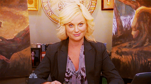 "I want Leslie Knope to shower me with Galentine's gifts while eating waffles at JJs." - Chelsea Bentley, Facebook