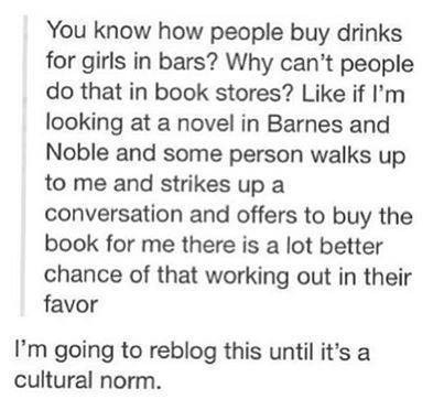 Alternatively you can give her a library.