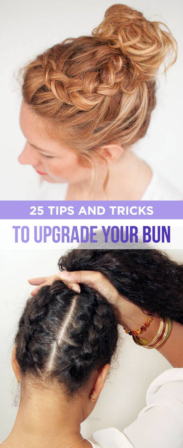 25 tips and tricks to get the perfect bun