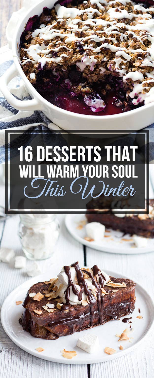 hot desserts for winter