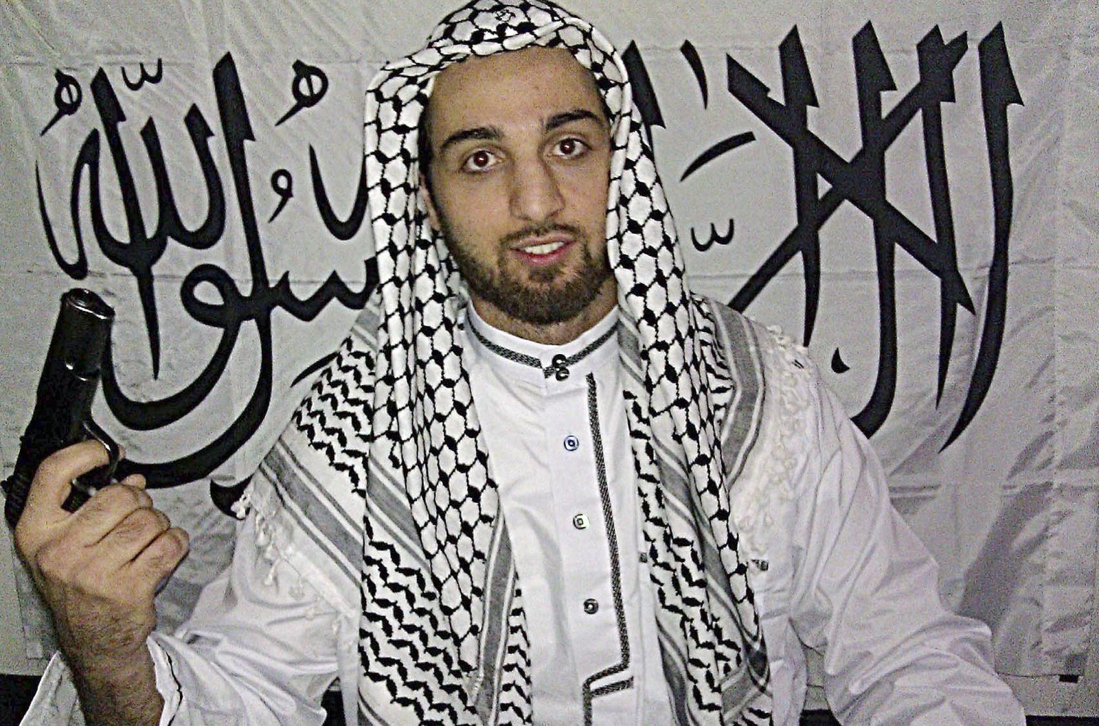 Tamerlan Tsarnaev at an unknown location