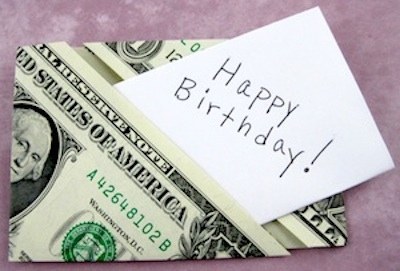 creative ways to give money for 50th birthday