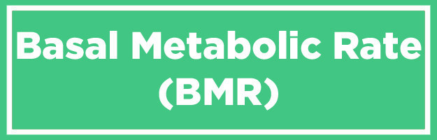 OK. So if you do want to figure out how many calories you should eat, a good place to start is by determining your basal metabolic rate, or BMR.