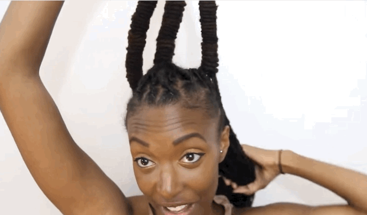 "Wait so I twist over here and then braid over there — GODDAMNIT I GIVE UP!"