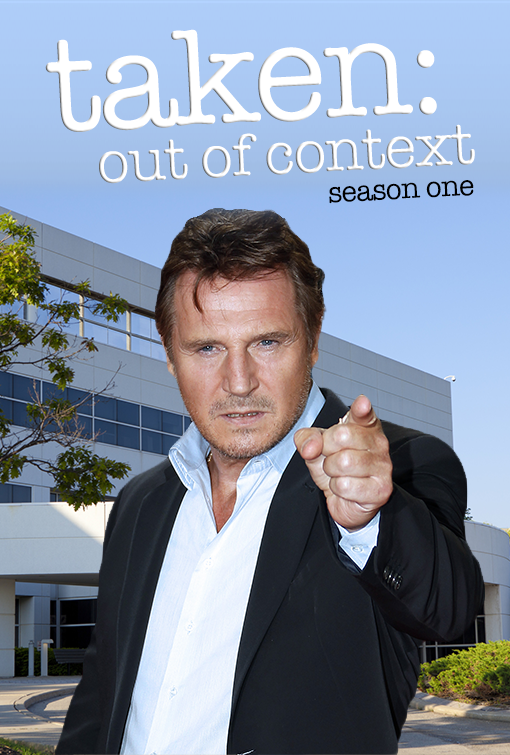 This was part two of Taken: 2 Far, but this time was written as a mockumentary-style TV show. How a follow-up to that initial script got written after it was already rejected, no one will ever know, but the plot is as follows:Liam Neeson has "taken" another job, this time as the Regional Manager of a Northeastern Pennsylvania-based paper supply company. This is all explained within the first 30 seconds of the film (by way of a narration by Liam Neeson). Then the show begins and Liam Neeson makes an inappropriate joke which he argues has been "taken" out of context, but which is definitely just inappropriate.Liam's daughter does not make an appearance anywhere in this script.