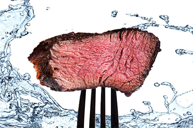The Amount Of Water That Goes Into One 8 Oz Steak Is Shocking