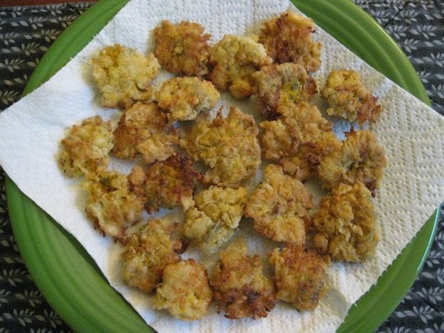 Fine corn meal can be substituted for flour in this quick and tasty recipe, a variation on southern fried cooking. Recipe here.