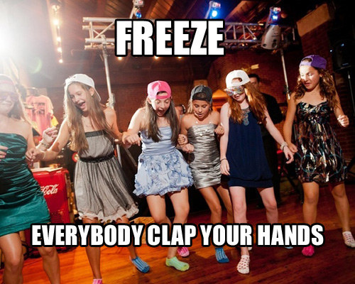 Line Dances? That's a No. Most Importantly, The YMCA is banned. Time to Hire Boys II Menorah to Write the Next Bat Mitzvah Viral Hit: The JCC. Get ready for some Nebbish-y NJB's to shake what their mama gave them while the all-star JAP's (Jewish American Princess) will be showing off their best moves from their Sorority's winning Airband routine. Better start stretching because Werewolf Bar Mitzvah is about to come on and you don't want to pull a muscle! It's about to get real primal on the dance floor, think of this performance as a mating call to court a potential Bear Jew or Jewess. Finally, you'll be able to put those poppin' Israeli dance moves you learned in Hebrew School and at Sleep Away Camp to use.
