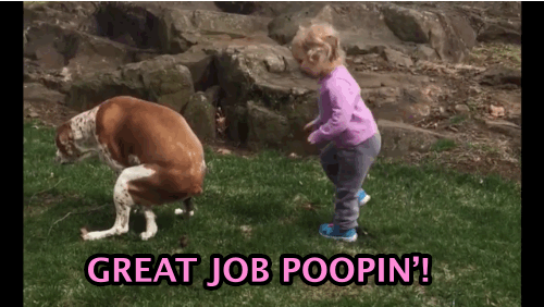 This Little Girl Gave Her Dog The Cutest Pep Talk Of All Time