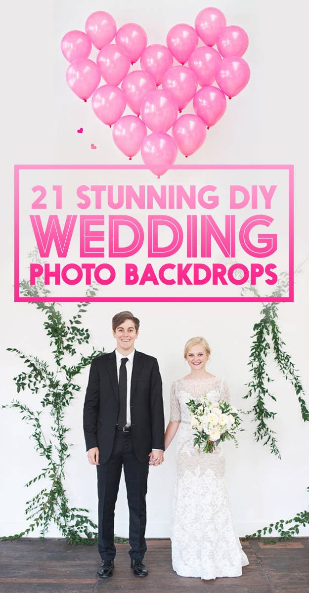 21 Stunning Diy Wedding Photo Booth Backdrops