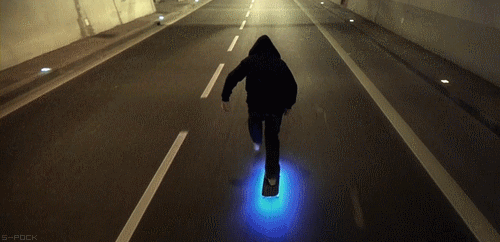 They could've just gone for an average night skate. Instead they added LEDs.