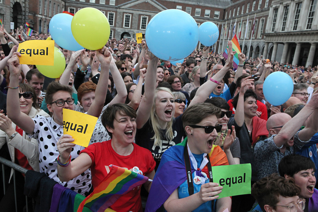 Ecstatic Scenes As Ireland Says I Do To Same Sex Marriage