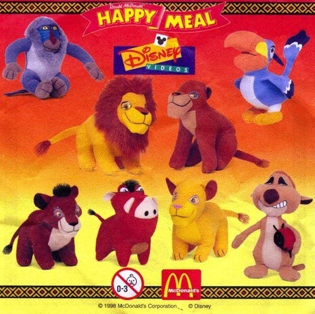 15 Happy Meal Toys From The 90s That Actually Blew