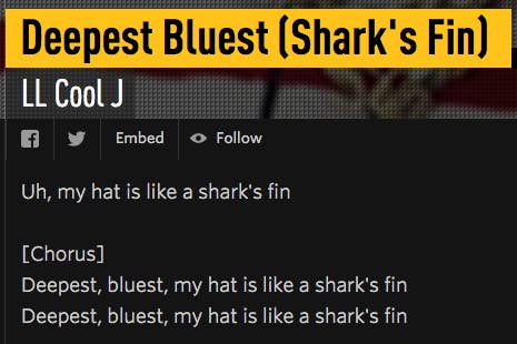 Remember The Time Ll Cool J Transformed Into A Shark Three decades in and still going strong, few can touch ll's status. ll cool j transformed into a shark