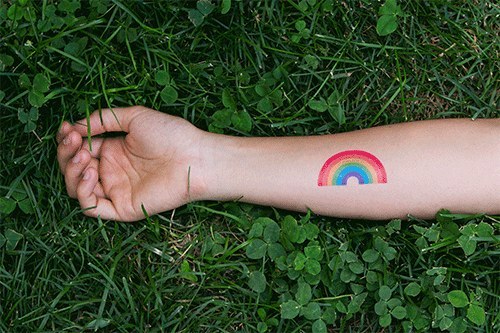 Amazon.com : Groovy Tattoos for Kids,8 Sheets(200 Pieces) Two Groovy  Temporary Tattoos for Daisy Hippie 70s Retro Boho Rainbow Party Decorations  Birthday Party Supplies Party Favors : Beauty & Personal Care