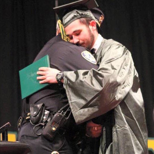 A Cop Who Had To Tell A Teen His Parents Had Been Killed Showed Up At His Graduation