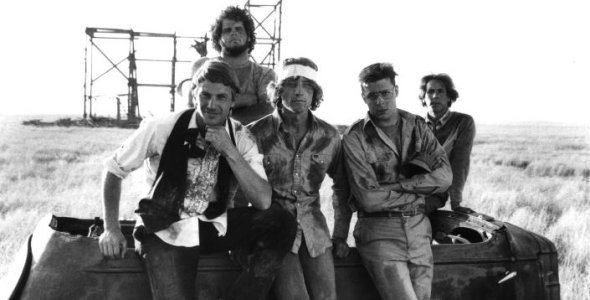 Fandango takes place on the back roads of Texas in the summer of 1971. Five friends, known to each other as The Groovers, travel to Mexico to dig up their friend Dom near the Rio Grande before they move on to jobs, more school and Vietnam. This film is sprinkled with profound and funny scenes including a firework battle in an old cemetery.