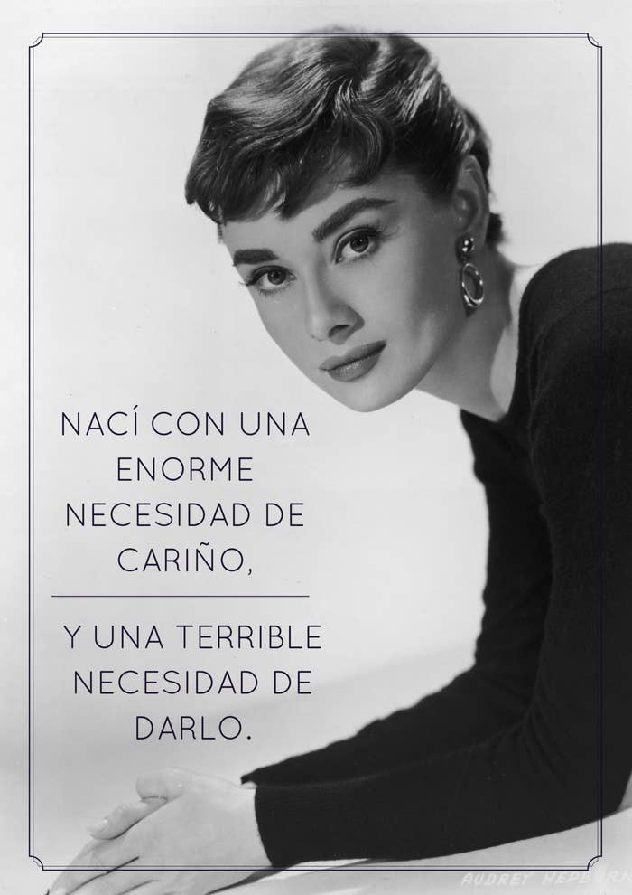 15 Frases de Audrey Hepburn que vas a querer memorizar