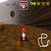 mario kart 64 music big donut