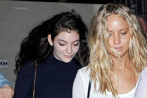 Jennifer Lawrence And Lorde Are Hanging Out Now