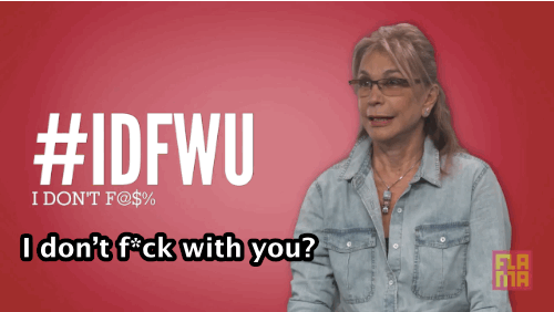 Offscreen, her daughter: "How do you know this?!"