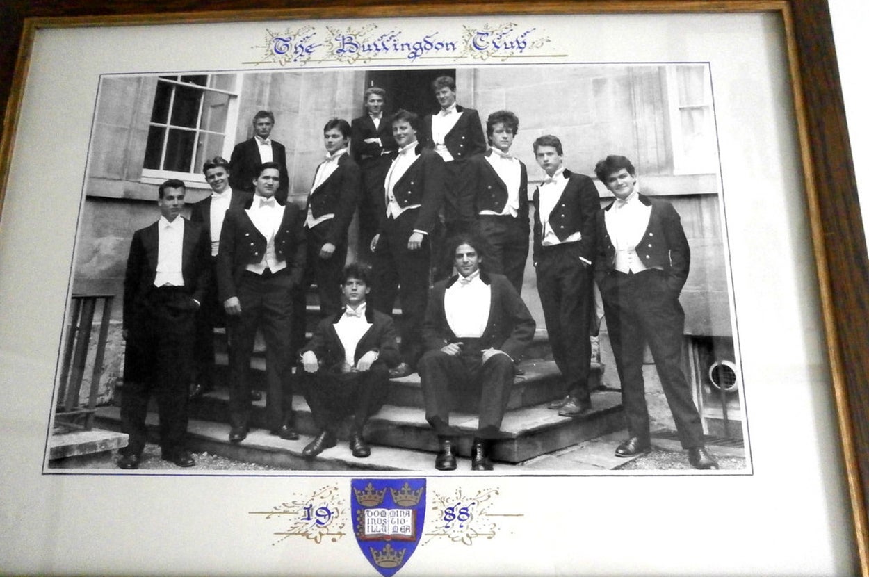 Revealed: New Photo From David Cameron's Time In The Bullingdon Club