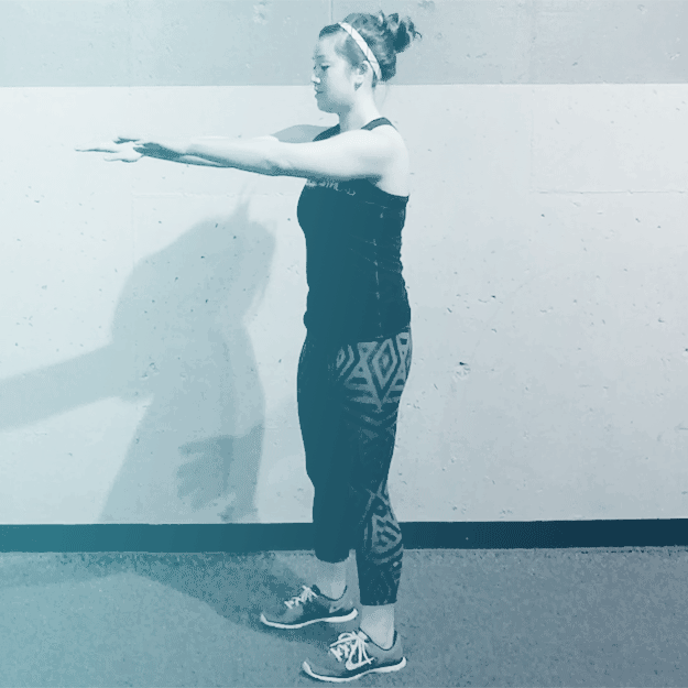 Every six days you take a day of complete rest (no squats!) and then start back up where you left off. Easy. Master the technique with the tips below from personal trainer Rob Sulaver, C.S.C.S., and founder of Bandana Training in New York City.
