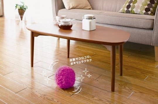 Keep your cat entertained while dusting up its fur. Get it here.