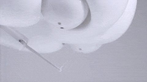 Yes, that is a robot cleaning its butt with a wand. Get your own here!