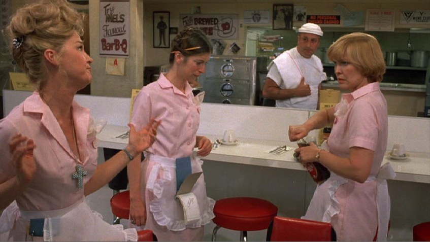 The film is about a down on her luck mother traveling with her son back to her childhood home in California. Directed by Martin Scorsese, the movie takes off when the mother, Alice (Ellen Burstyn) and her son have to stop in a small southwest town to work at a rural diner for traveling money. The friendship Alice forms with the larger than life waitress Flo (Diane Ladd) is an added bonus to an already terrific film.
