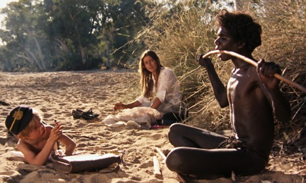 Two British siblings become lost in the desert after being abandoned by their lunatic father. After almost dying from exposure, they stumble across an Aborigines boy on his life ritual of a walkabout through the wilderness. Even though they don't speak the same language, the three form a bond through compassion, survival and emotions that define us as human beings.