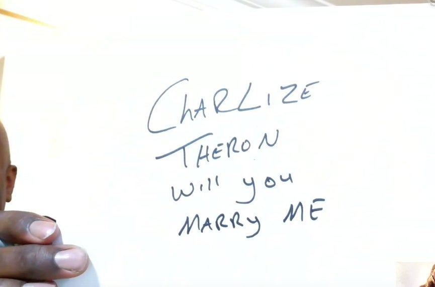 Shaq: &quot;Charlize Theron, will you marry me?