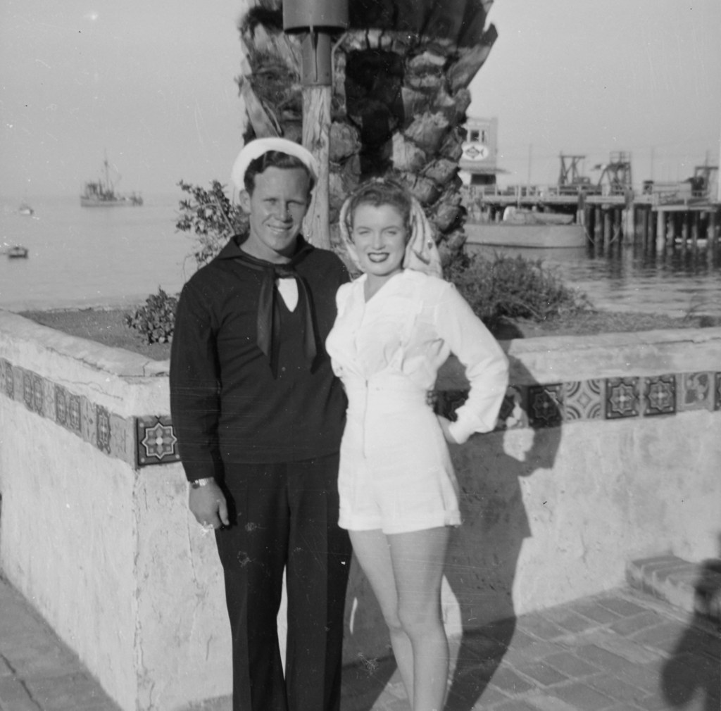 The young couple lived on Avalon for a brief time before Dougherty shipped off to war.