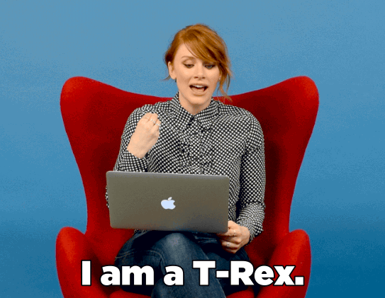 Bryce Dallas Howard Finds Out Which Dinosaur She Is