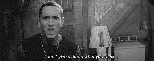 The singer revealed that listening and learning the words to Eminem's raps helped him overcome the issue.He told the young crowd: "My Uncle Jim told my dad that Eminem was the next Bob Dylan — it's pretty similar, it's all just storytelling — so my dad bought me The Marshall Mathers LP when I was nine years old, not knowing what was on it. I learned every word of it, back to front, by the time I was ten. He raps very fast and melodically and percussively, and it helped me get rid of the stutter."