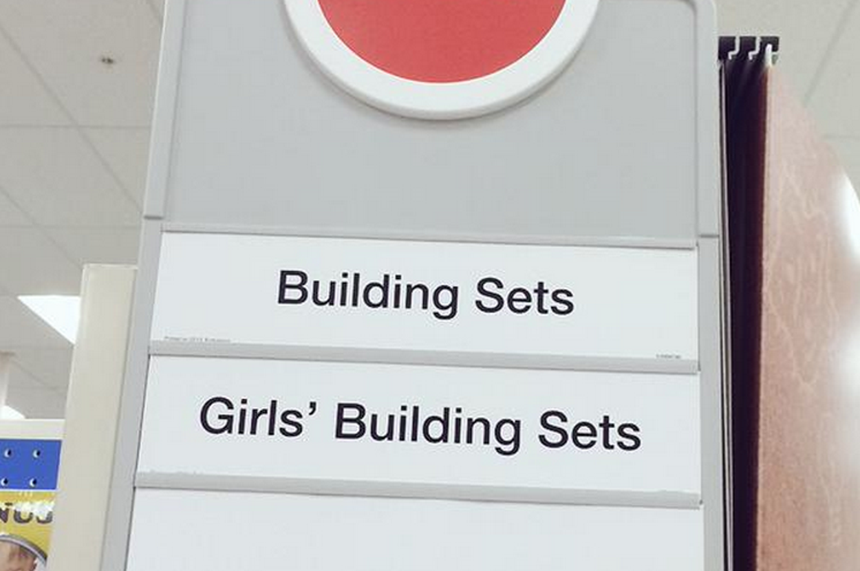 This Mom Is Upset With How Target Organizes Its Toy Section For Girls