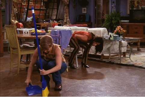 If there's a hair near the ceiling, we know it didn't get there on its own.