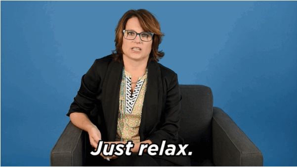 "I recommend just chilling out. They're probably just a little bit busy. Don't inundate them with a ton of texts, just relax."