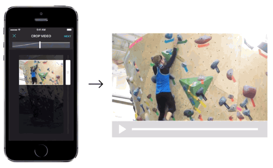 The app, which is one of my personal favorites, can adjust crops in real-time and fix vertical video syndrome.