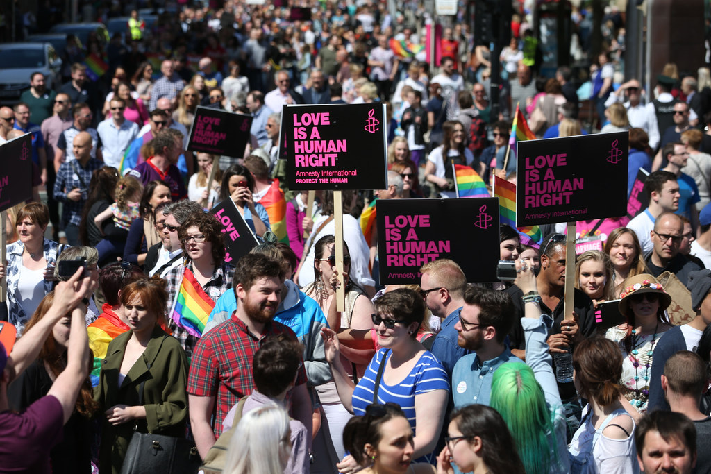 Northern Ireland S Biggest Ever Same Sex Marriage Protest