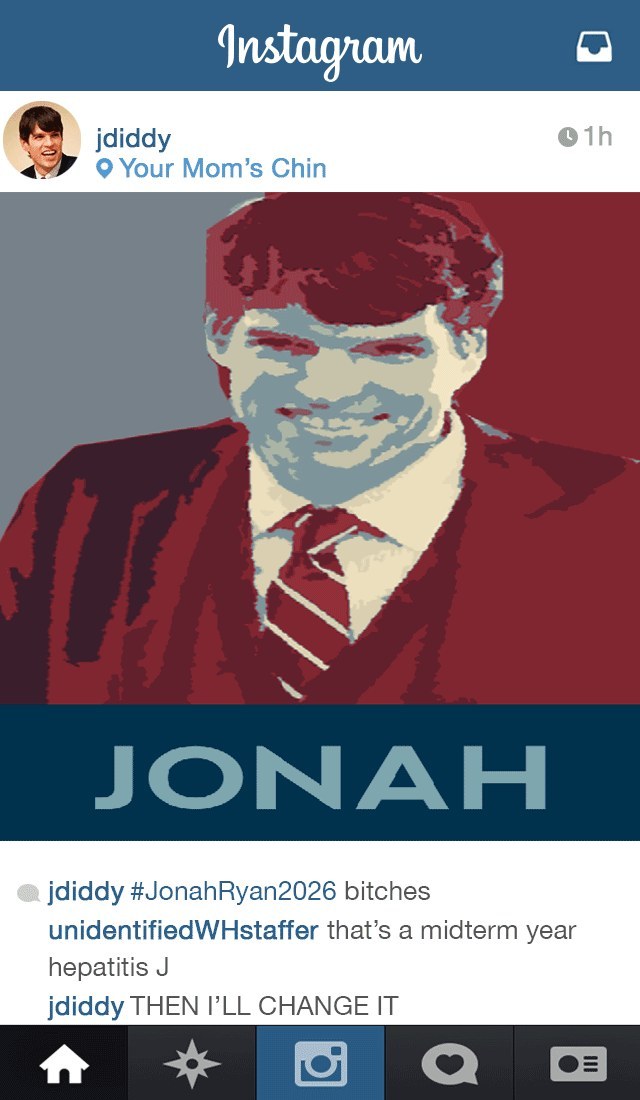 jonah ryan for president shirt