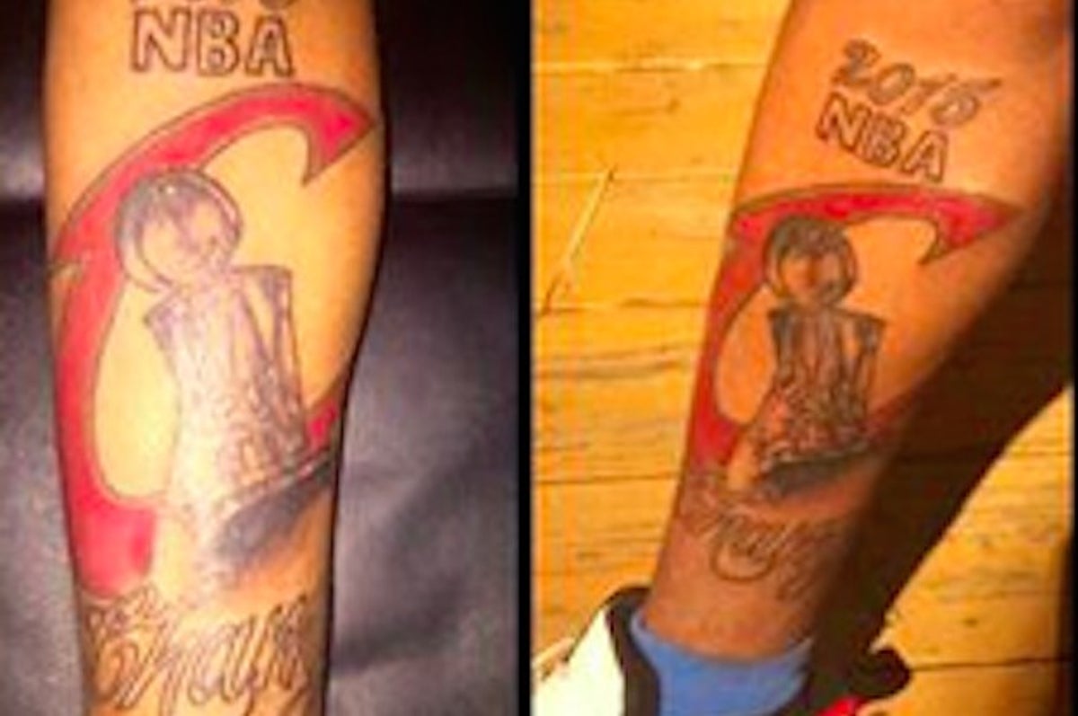 This Cavs Fan Got A Huge 2015 Nba Champs Tattoo But He Isn T Changing It