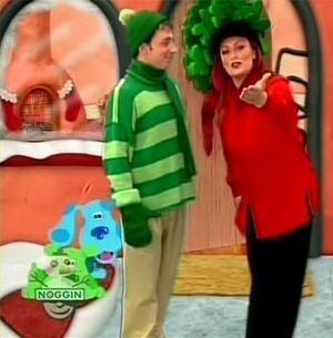 blue's clues green shirt