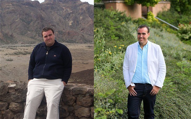 Blokes can join Slimming World too you know! I remember bricking it as I was standing outside waiting to go in, but the conviction I had to change my life was stronger and I dragged myself through the door (with my wife as backup admittedly)! I spoke to The Telegraph about it this last summer.