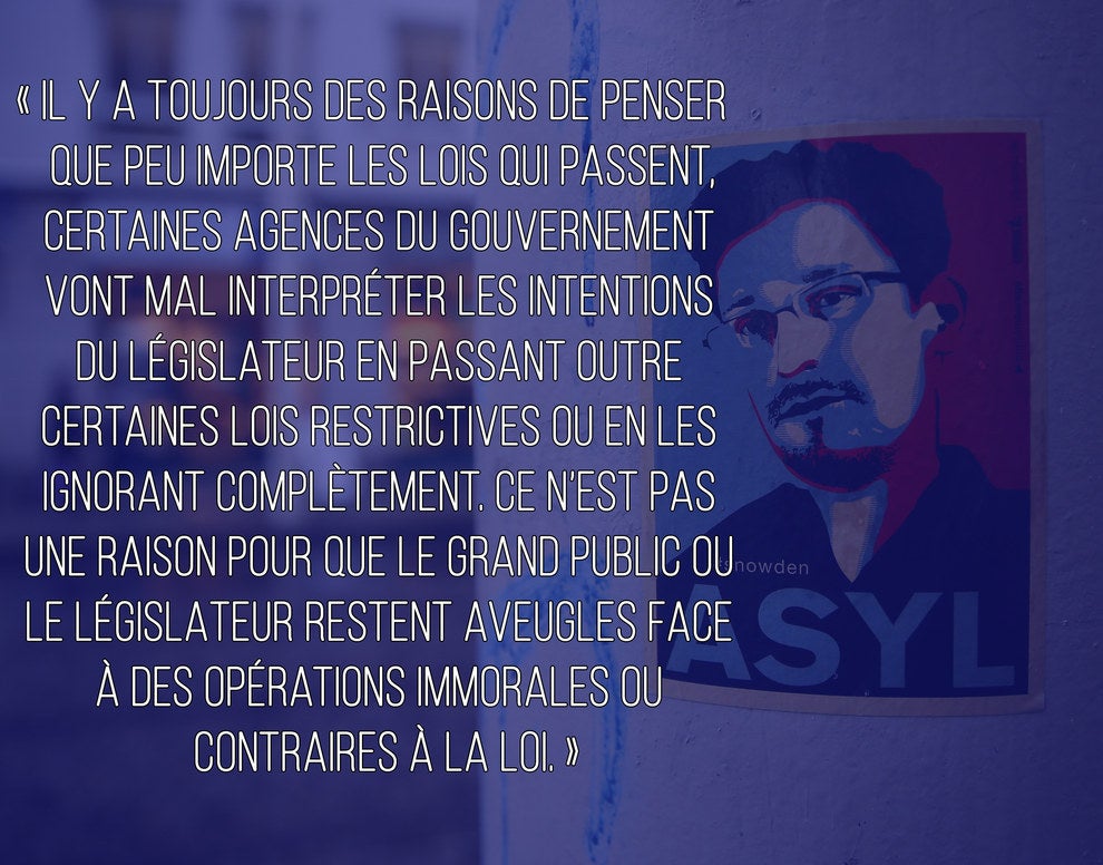 Loi Renseignement 11 Repliques D Edward Snowden A Lire