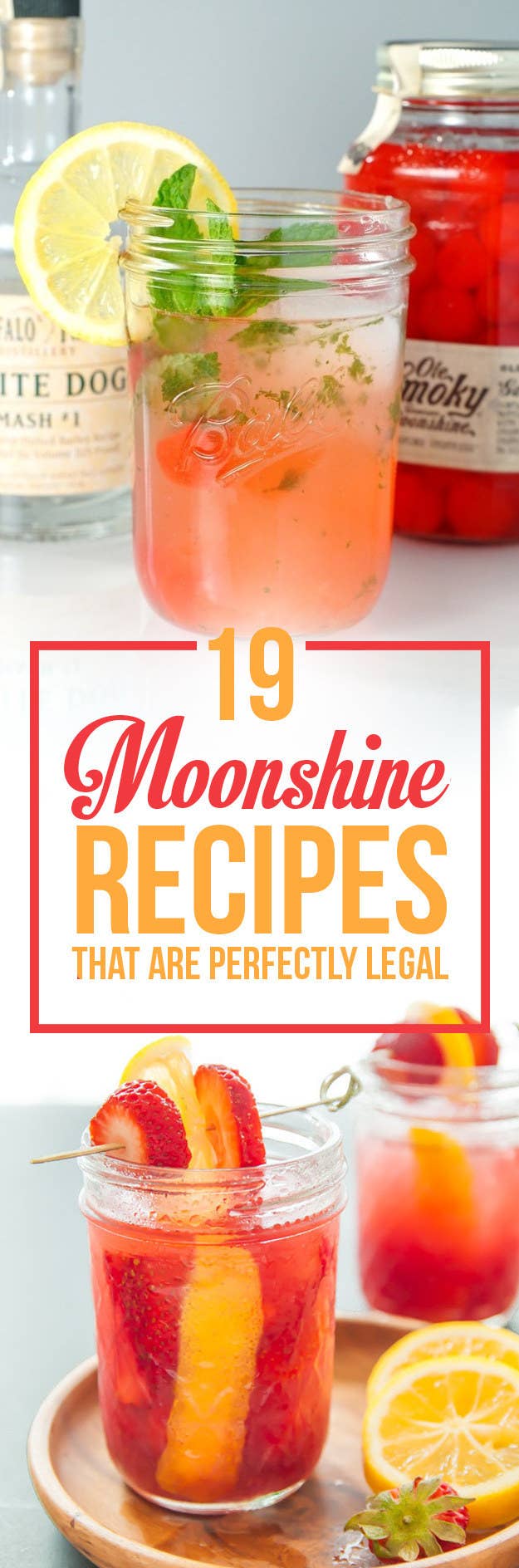 Moonshine Recipes That Are Perfectly Legal
